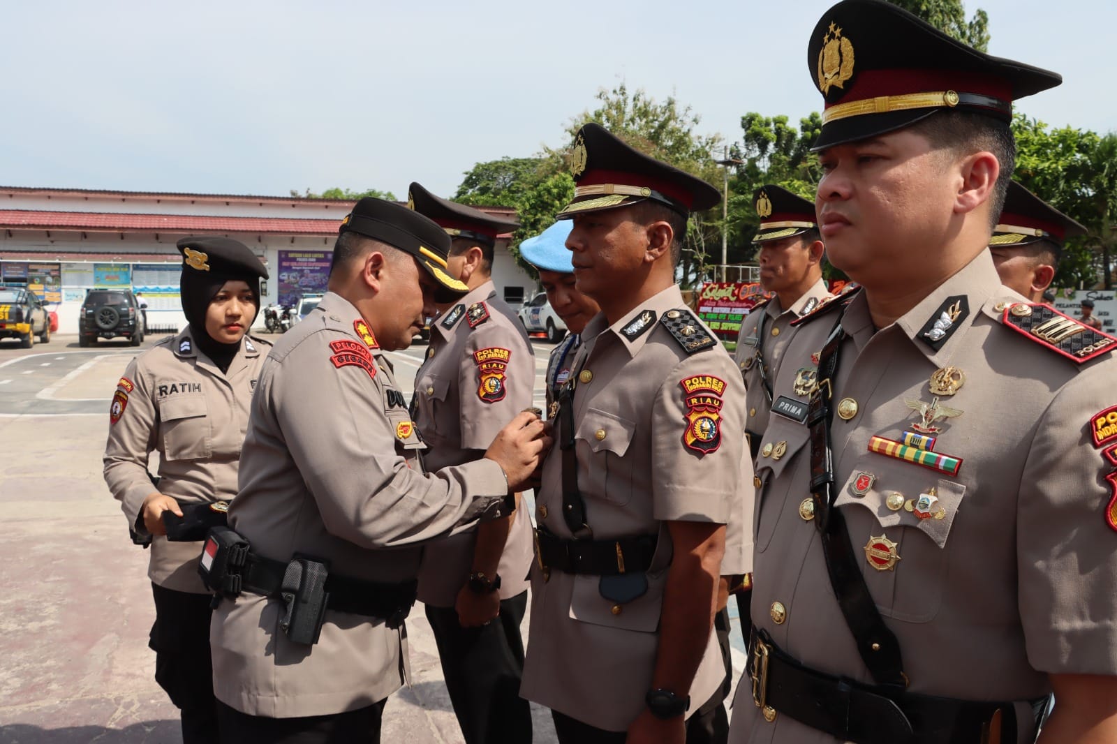 Polres Inhu menginginkan semua agenda besar tersebut terlesana Dengan sukses